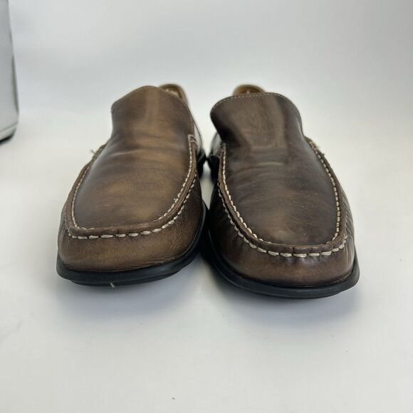 ECCO Classic Moc 2.0 Loafers Men Sz 10-10.5 EU 44 Brown Leather Slip-on Drivers main image 5